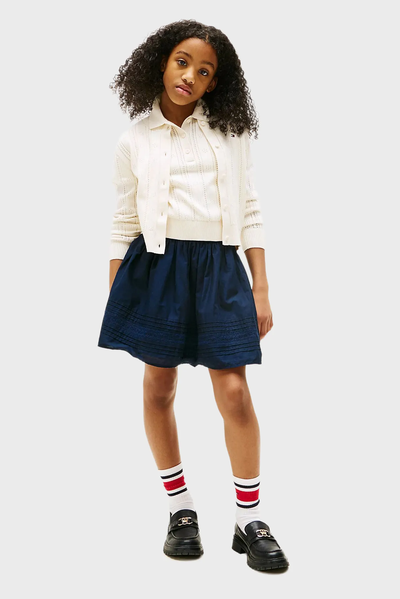 Детский белый кардиган 2