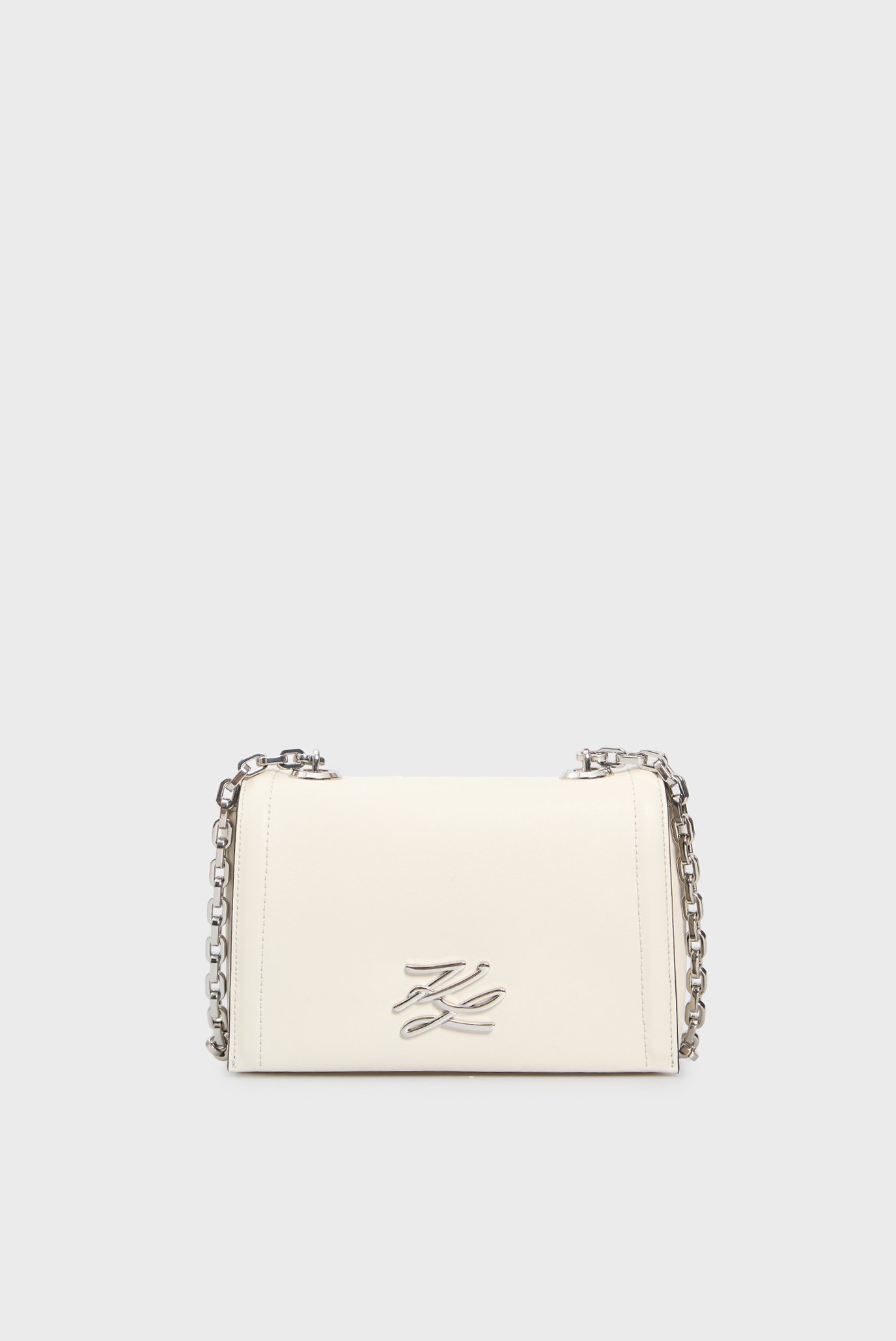 Женская белая кожаная сумка K AUTOGRAPH SM CROSSBODY Белый ONESIZE Karl Lagerfeld A1W30174 Женская белая кожаная сумка K AUTOGRAPH SM CROSSBODY Белый ONESIZE Karl Lagerfeld A1W30174