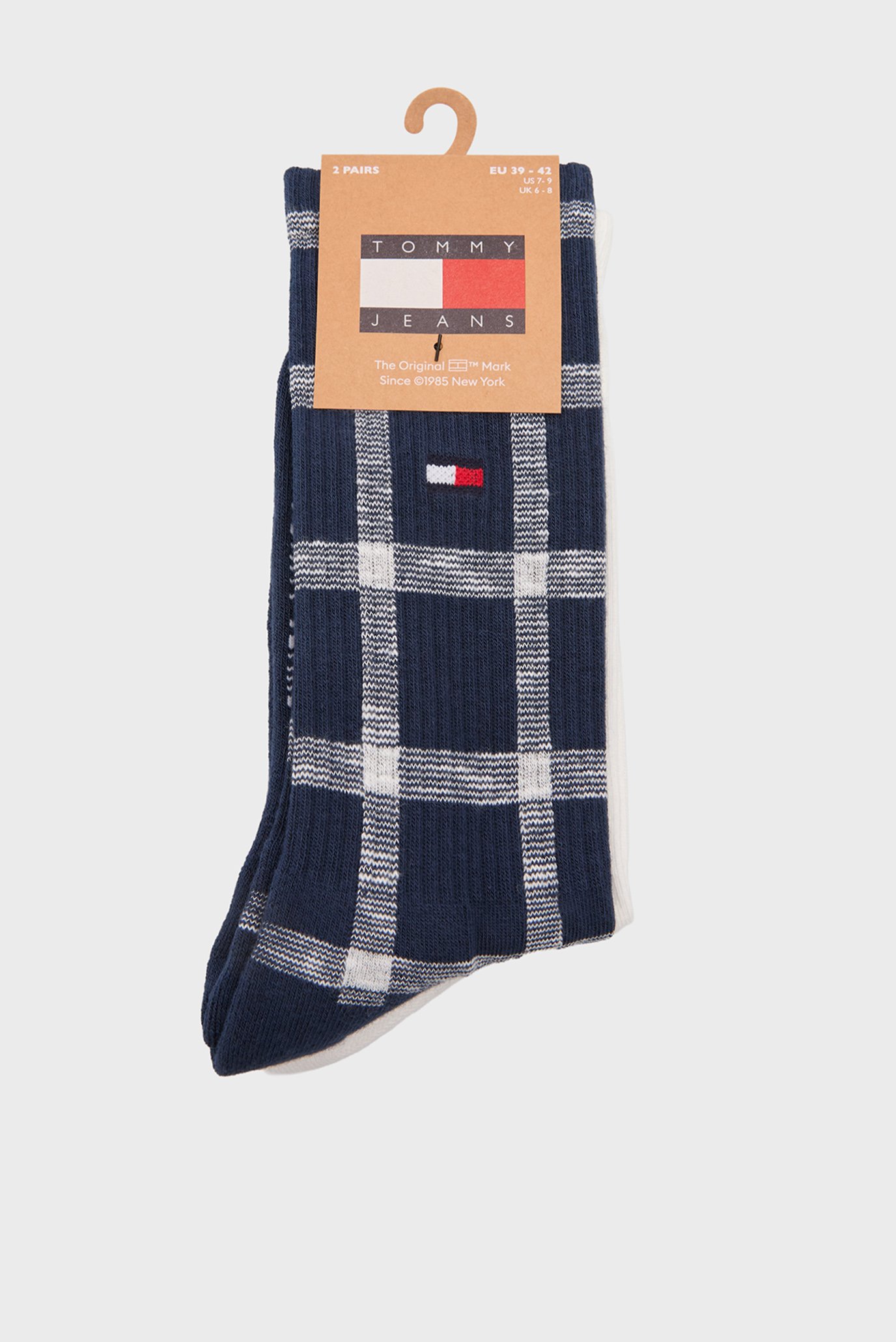 Носки (2 пары) TARTAN Разноцветный 39-42 Tommy Jeans 701236476 Носки (2 пары) TARTAN Разноцветный 39-42 Tommy Jeans 701236476