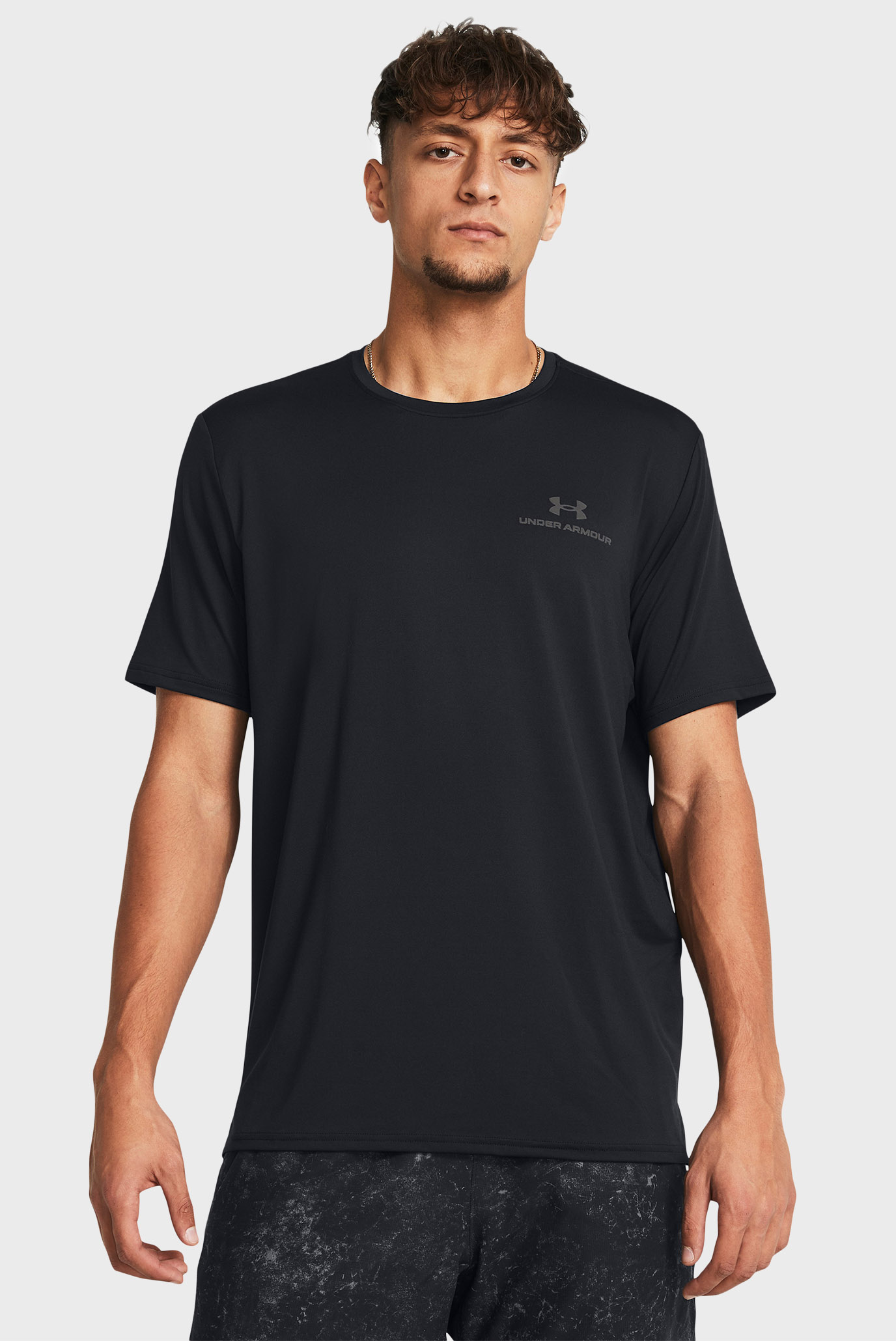 Мужская черная футболка Vanish Energy Черный XXL Under Armour 1383973-001 Мужская черная футболка Vanish Energy Черный XXL Under Armour 1383973-001