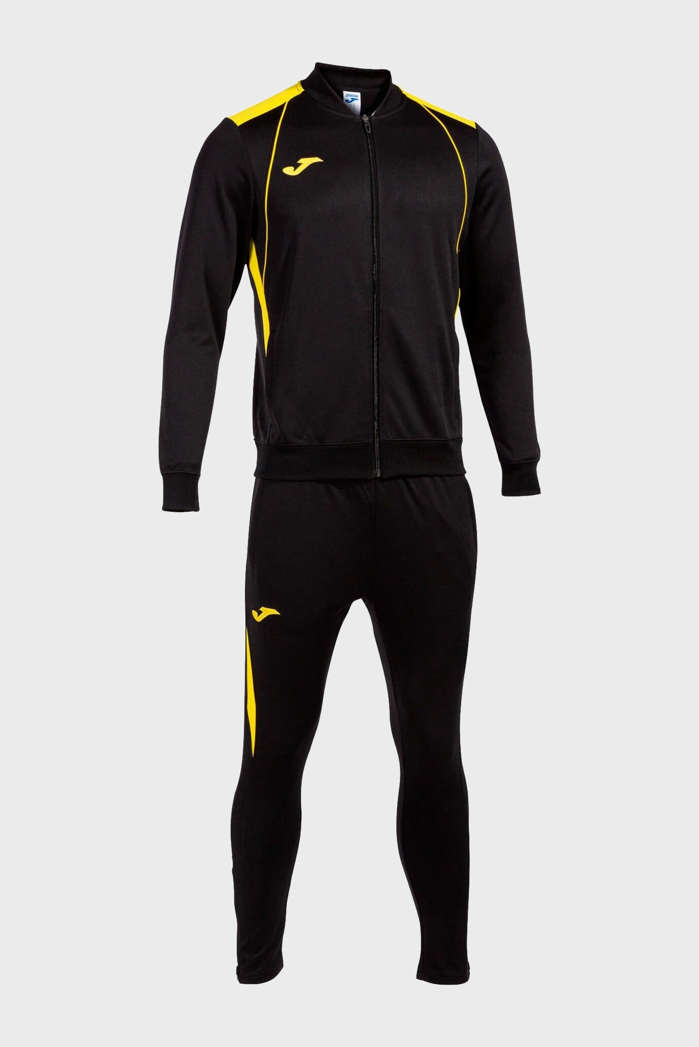 Чоловічий чорний спортивний костюм (кофта, штани) 1