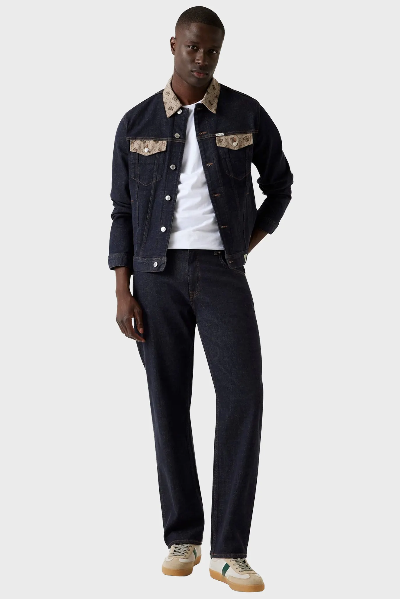 Чоловічі темно-сині джинси 2