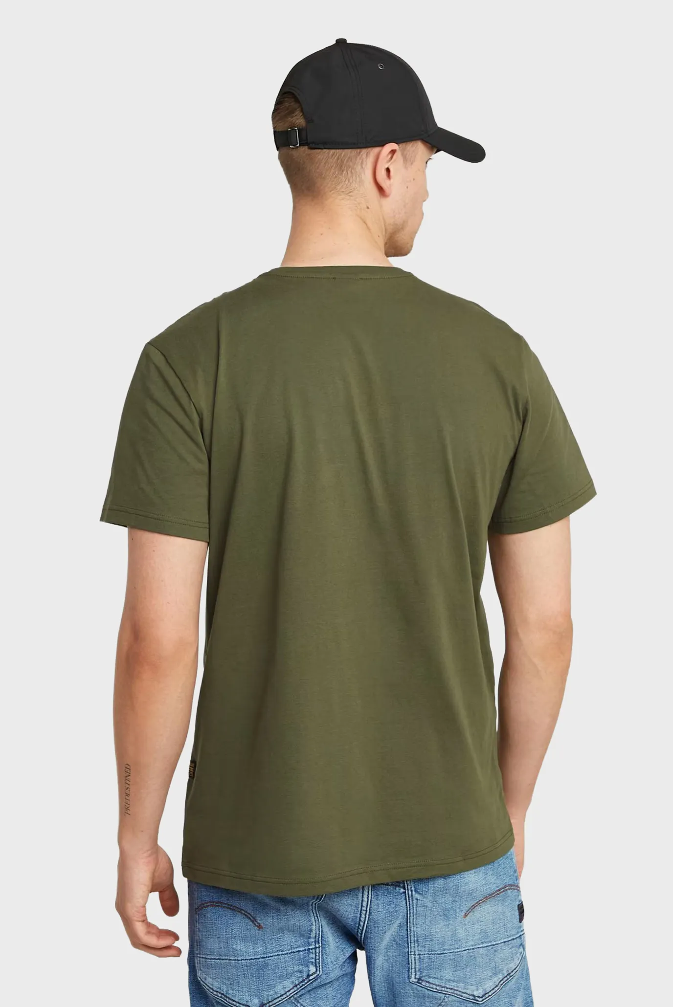 Чоловіча зелена футболка Base-s 2