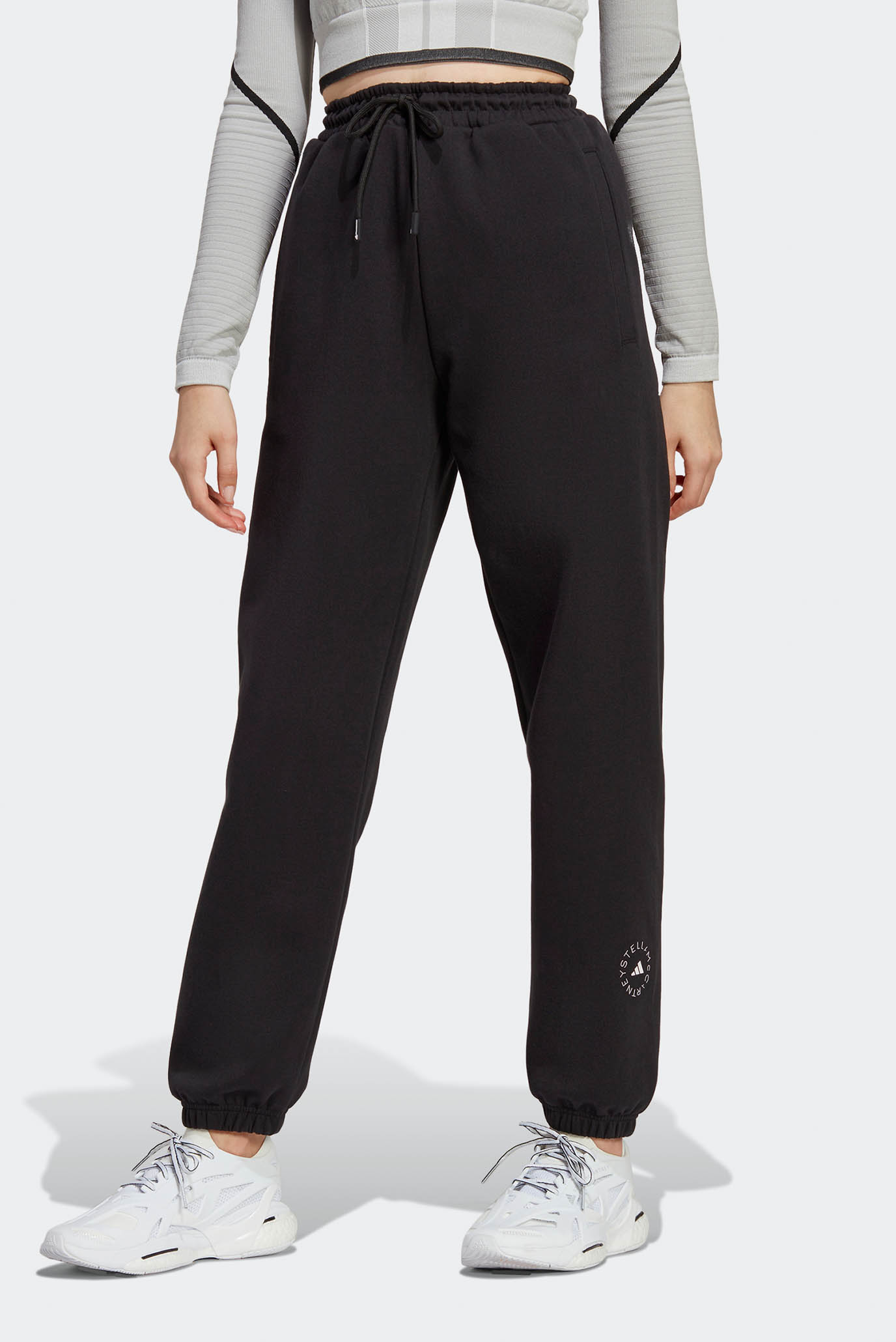 Жіночі чорні спортивні штани adidas by Stella McCartney Sweatsuit 1