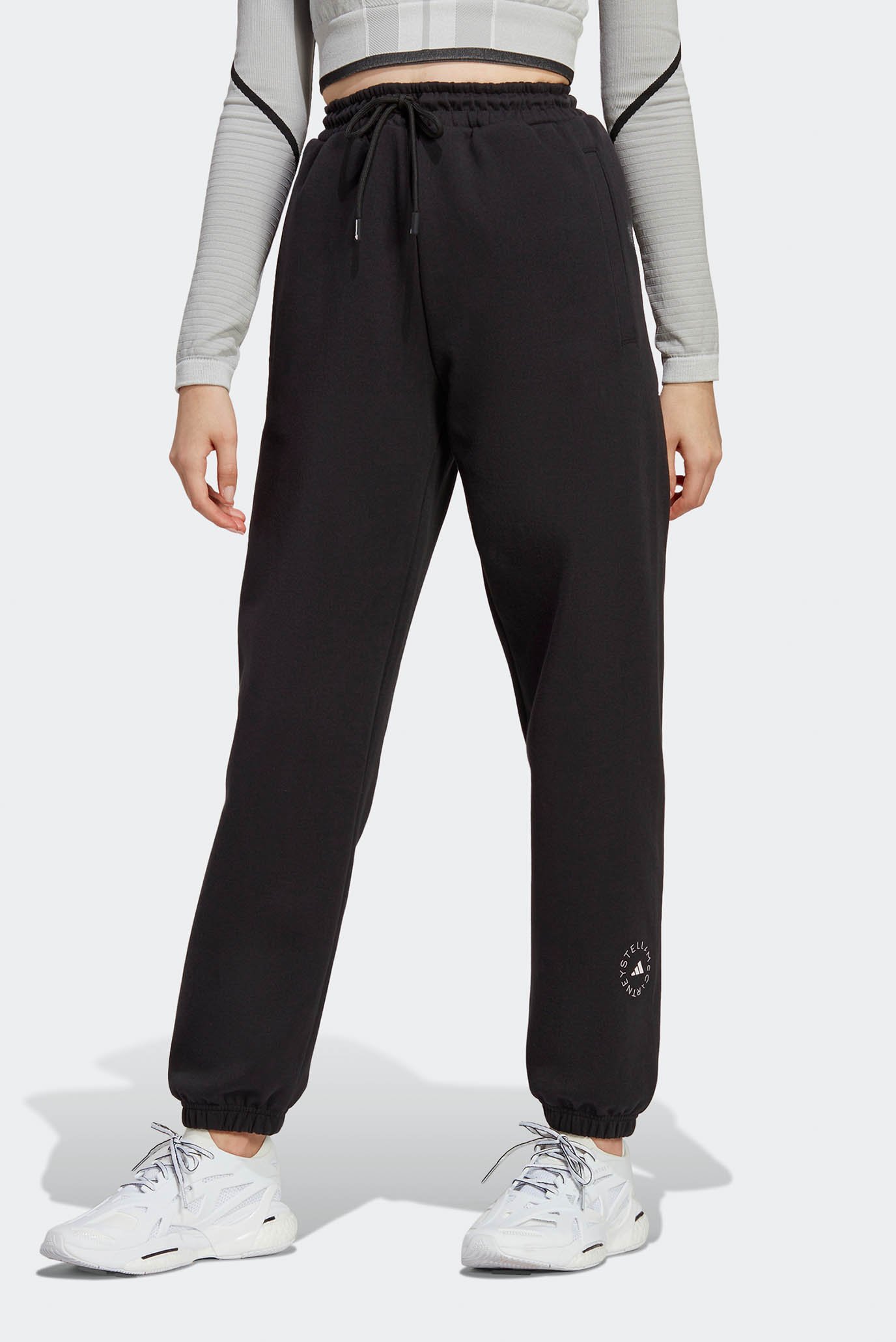 Женские черные спортивные брюки adidas by Stella McCartney Sweatsuit 1