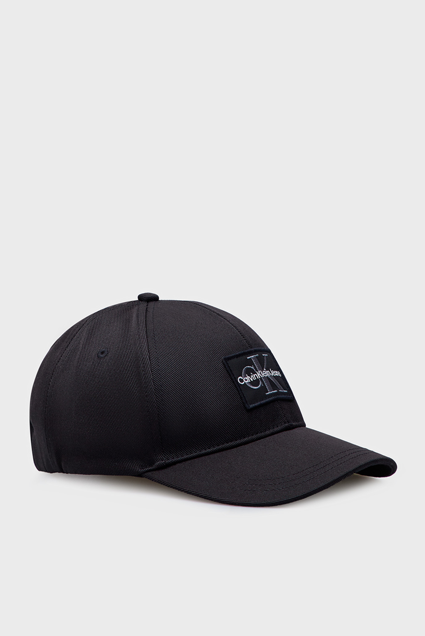 Мужская черная кепка MONO LOGO PATCH CAP 1