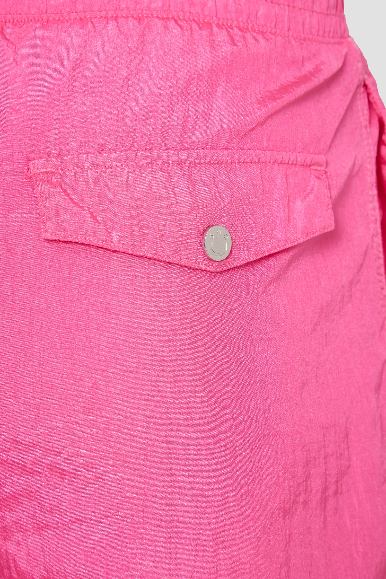 Чоловічі рожеві плавальні шорти 4