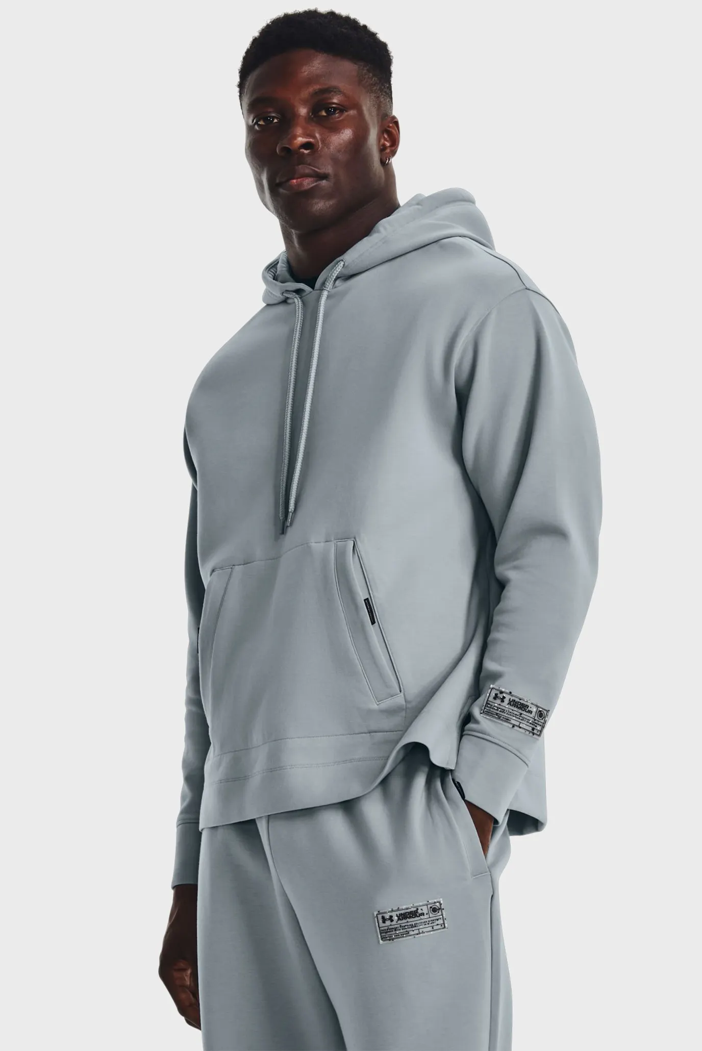 Сіре худі UA Summit Knit Hoodie (унісекс) 4