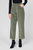 Женские зеленые вельветовые брюки