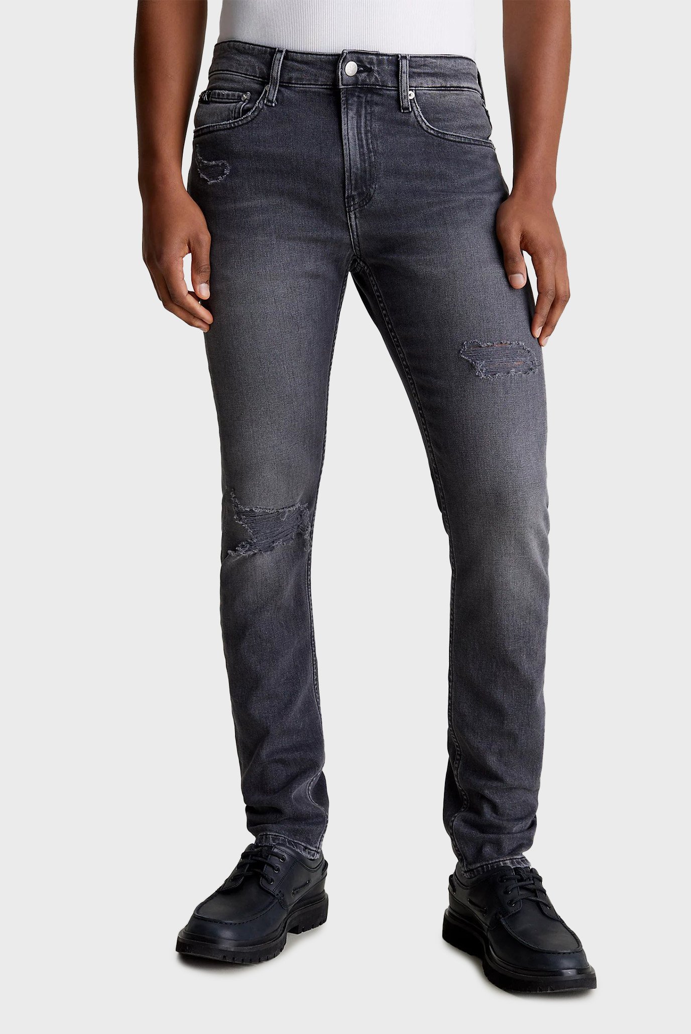 Мужские темно-серые джинсы SLIM TAPER 1