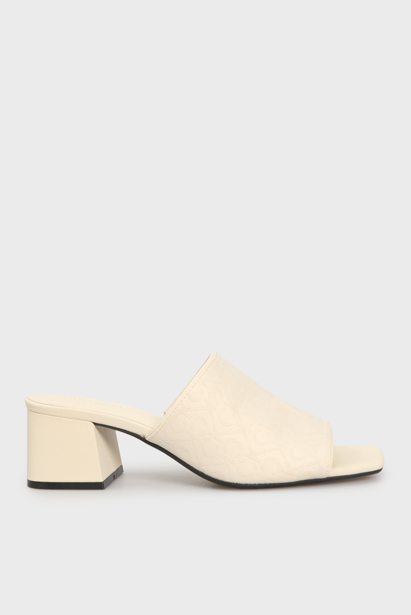 Женские белые мюли HEEL SLIDE 50 - JACQ Белый 37 Calvin Klein HW0HW02387 Женские белые мюли HEEL SLIDE 50 - JACQ Белый 37 Calvin Klein HW0HW02387