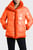 Женская оранжевая двусторонняя куртка