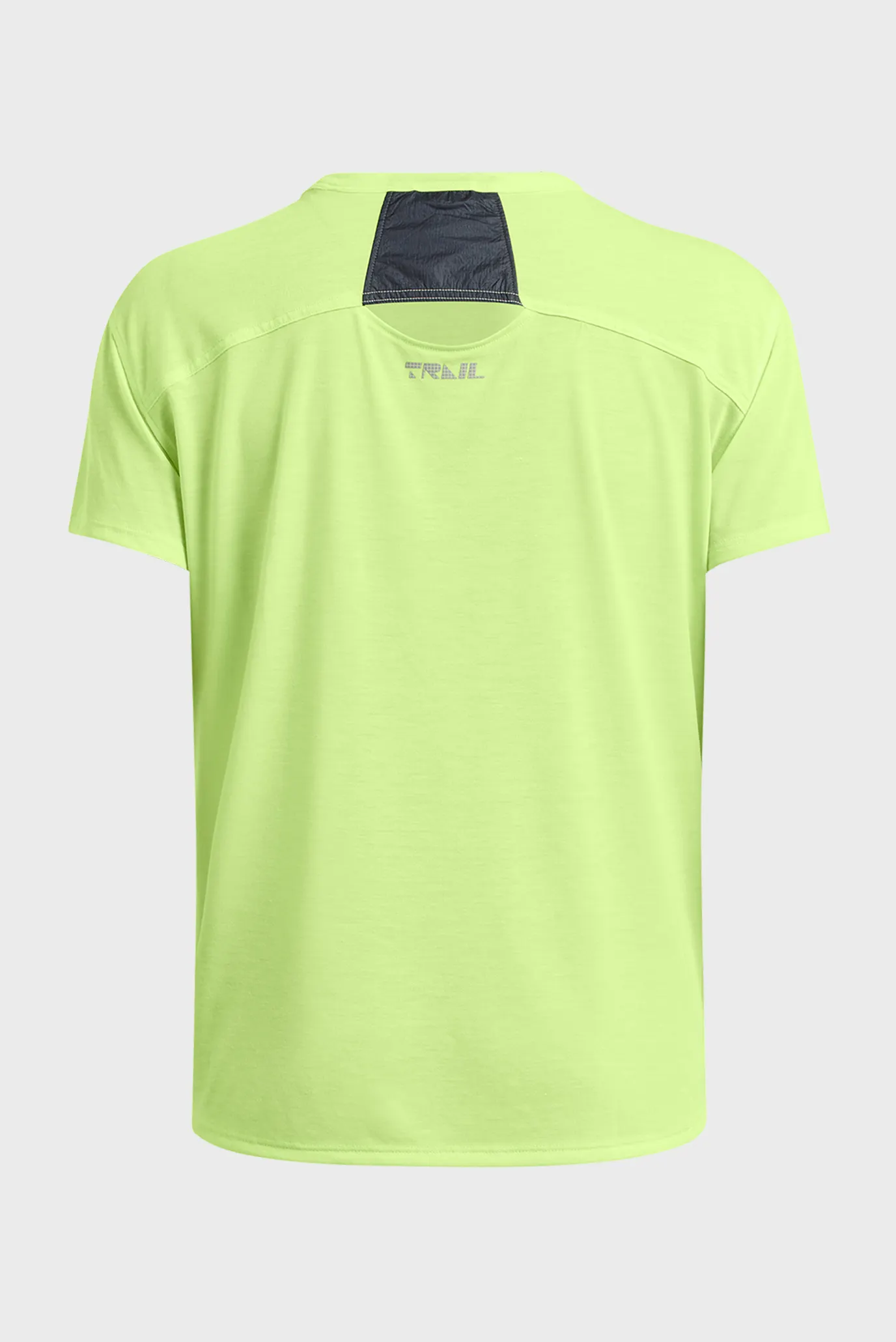 Жіноча салатова футболка UA Trail Run SS 4