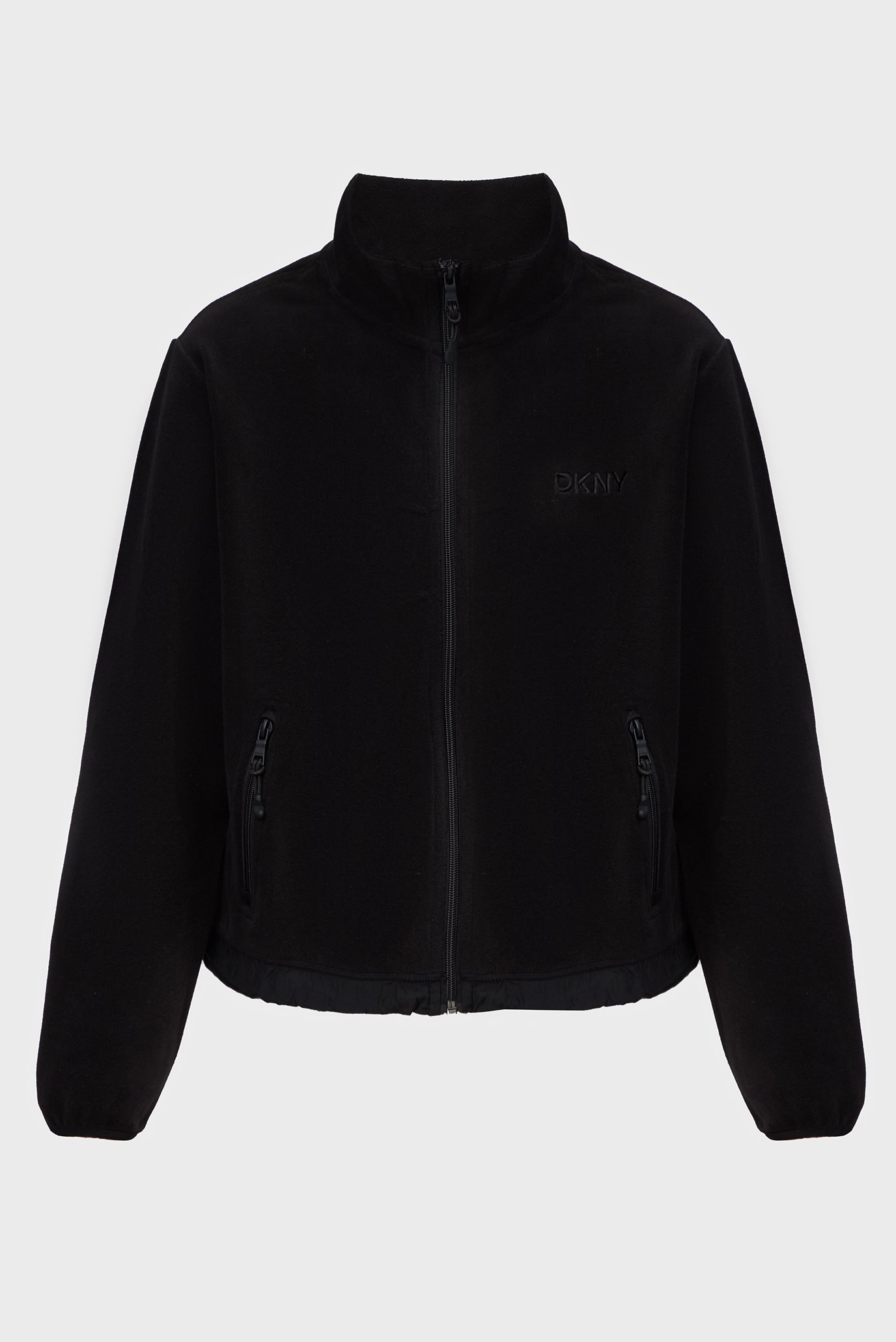 Женская черная спортивная кофта Черный M DKNY DP4J9484