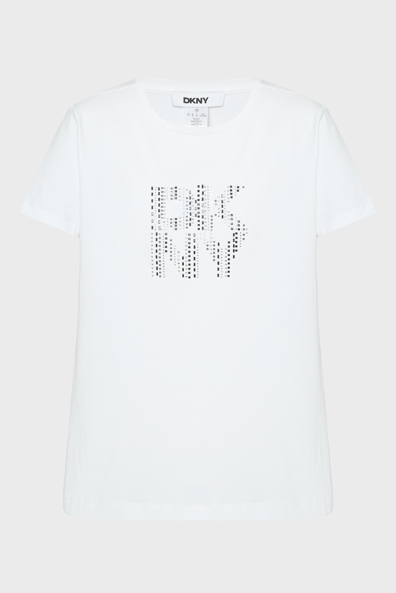 Женская белая футболка Белый L DKNY P4MHYWNA Женская белая футболка Белый L DKNY P4MHYWNA