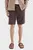 Чоловічі коричневі шорти Slim fit