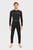 Чоловічий чорний комплект термобілизни (реглан, брюки) Crow