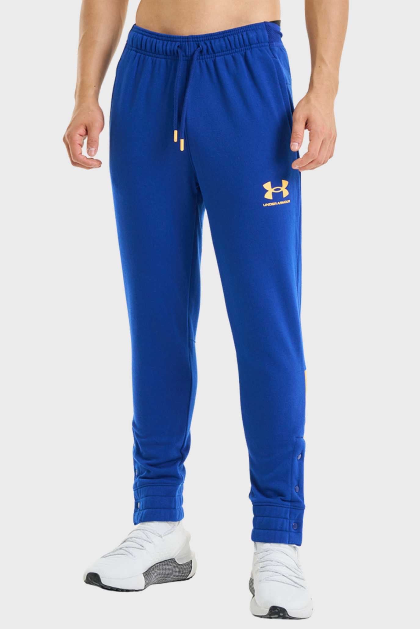Мужские синие спортивные брюки UA Accelerate Jogger-BLU 1