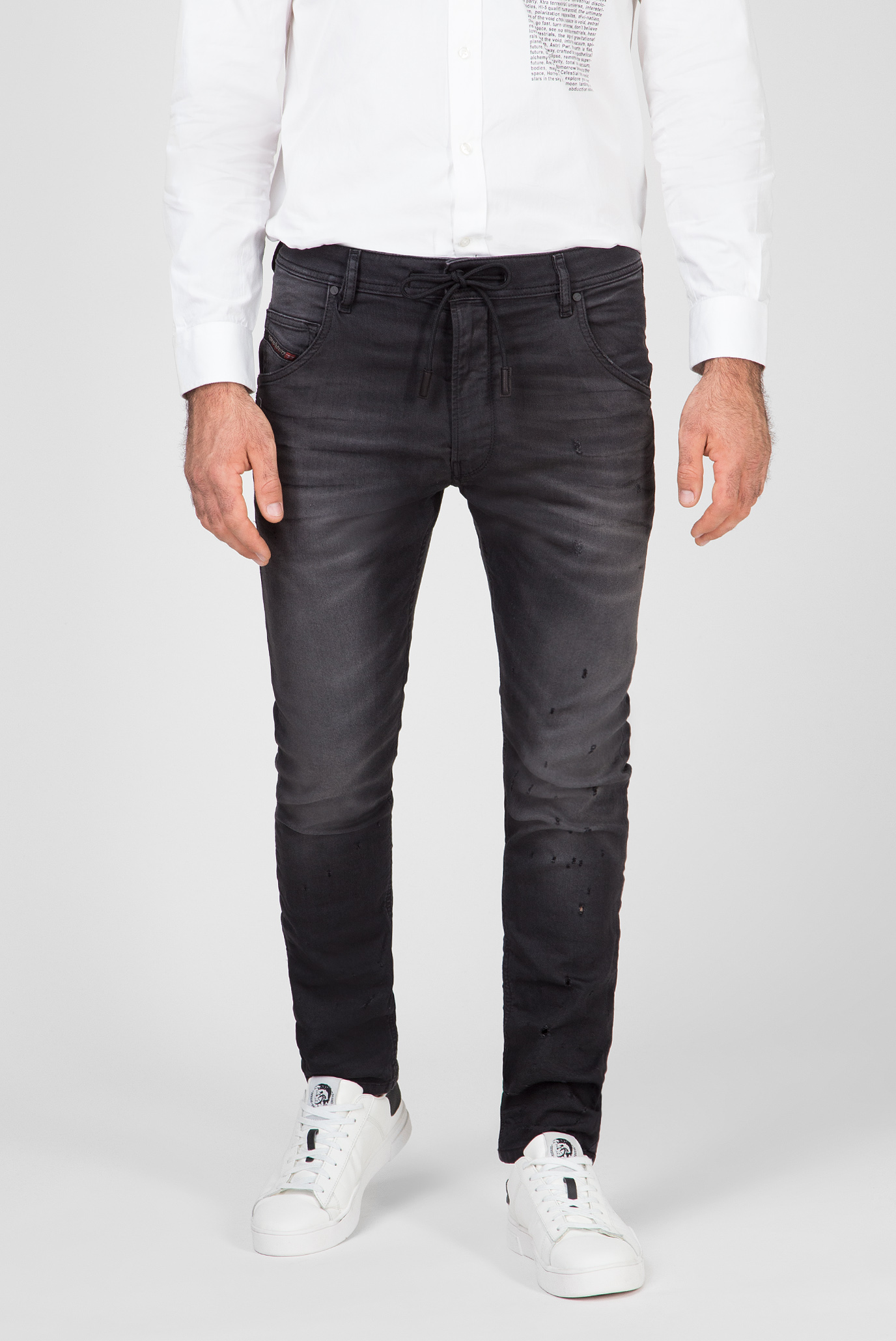 Чоловічі чорні джинси KROOLEY CB-NE 1