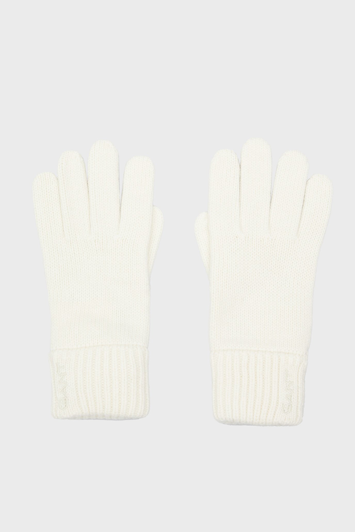 Женские жемчужные шерстяные перчатки WOOL KNIT GLOVES 1