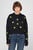 Жіночий чорний светр TJW FLORAL CRITTER