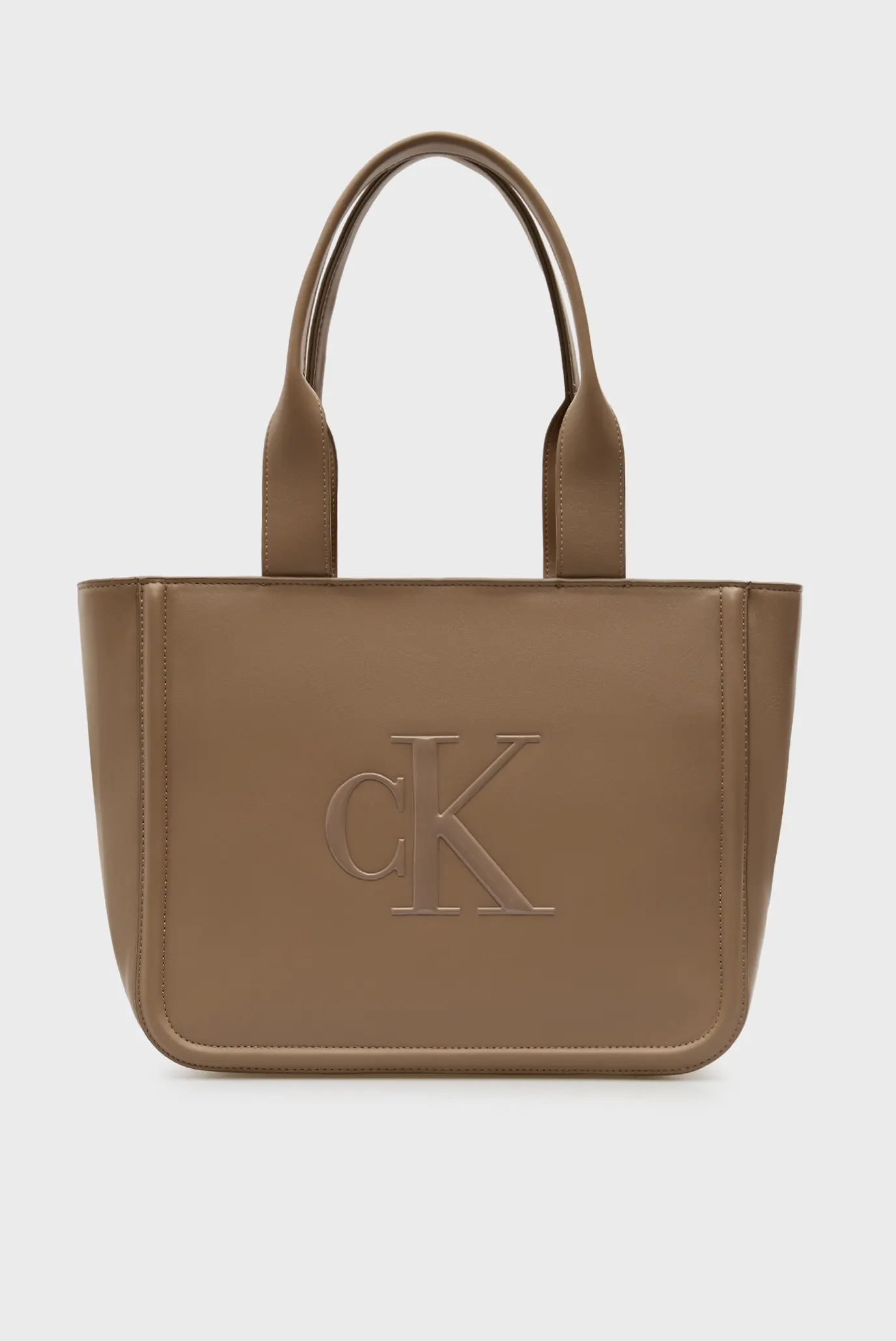 Женская бежевая сумка MEDIUM Бежевый ONESIZE Calvin Klein LV04F3218G