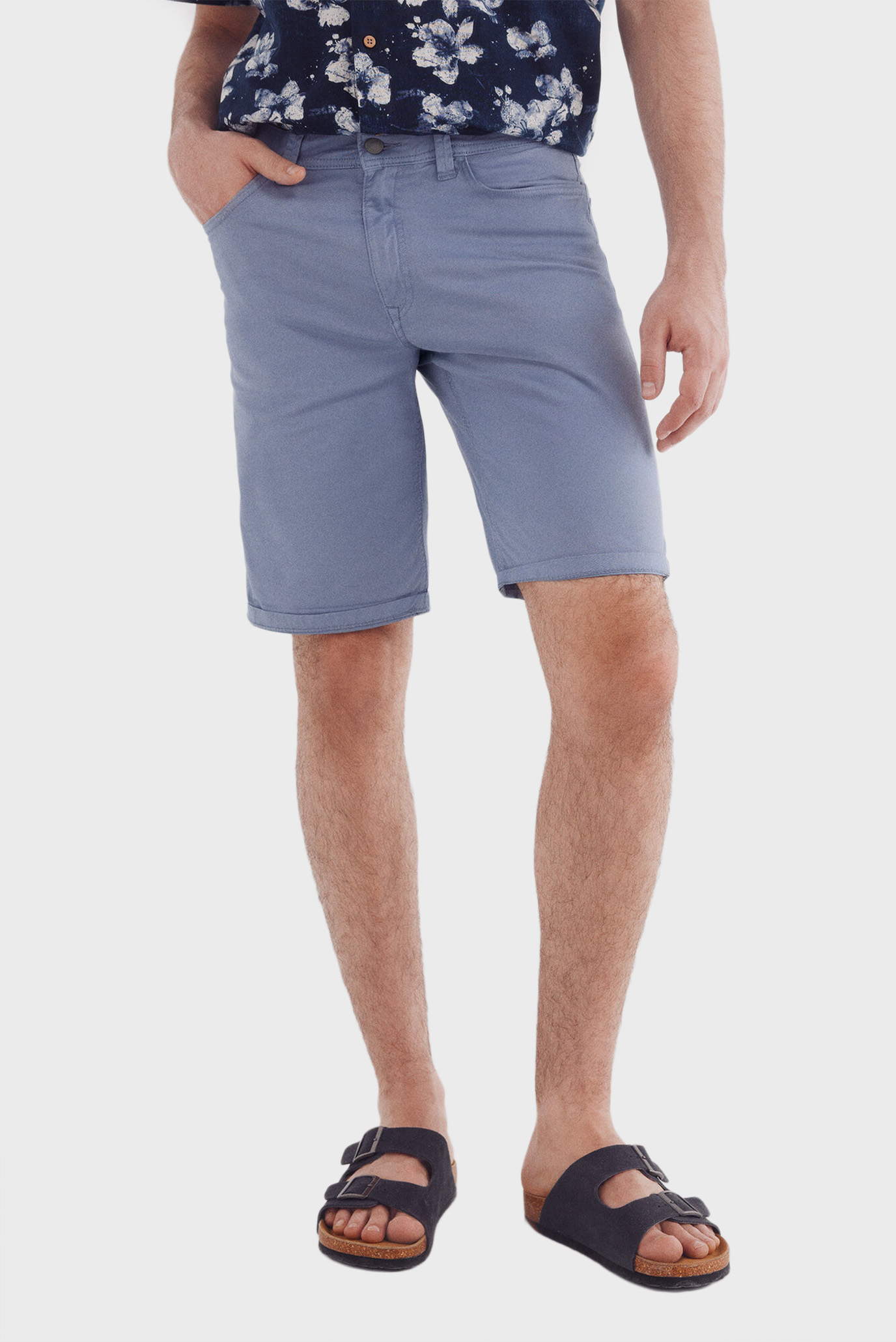 Мужские синие шорты slim fit Синий 34 SPRINGFIELD 7139002 Мужские синие шорты slim fit Синий 34 SPRINGFIELD 7139002
