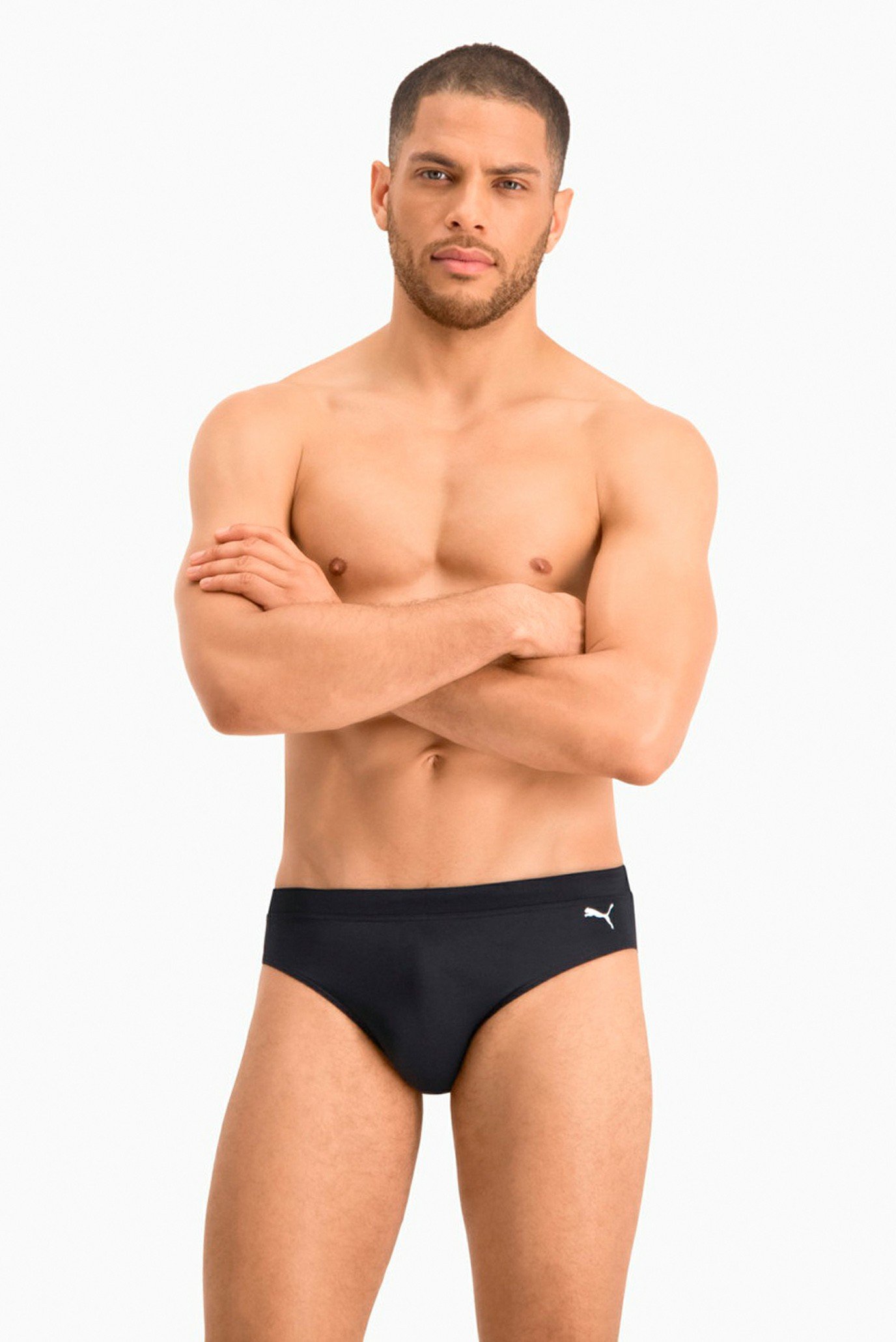 Мужские черные плавки PUMA Swim Men Classic Swim B 1