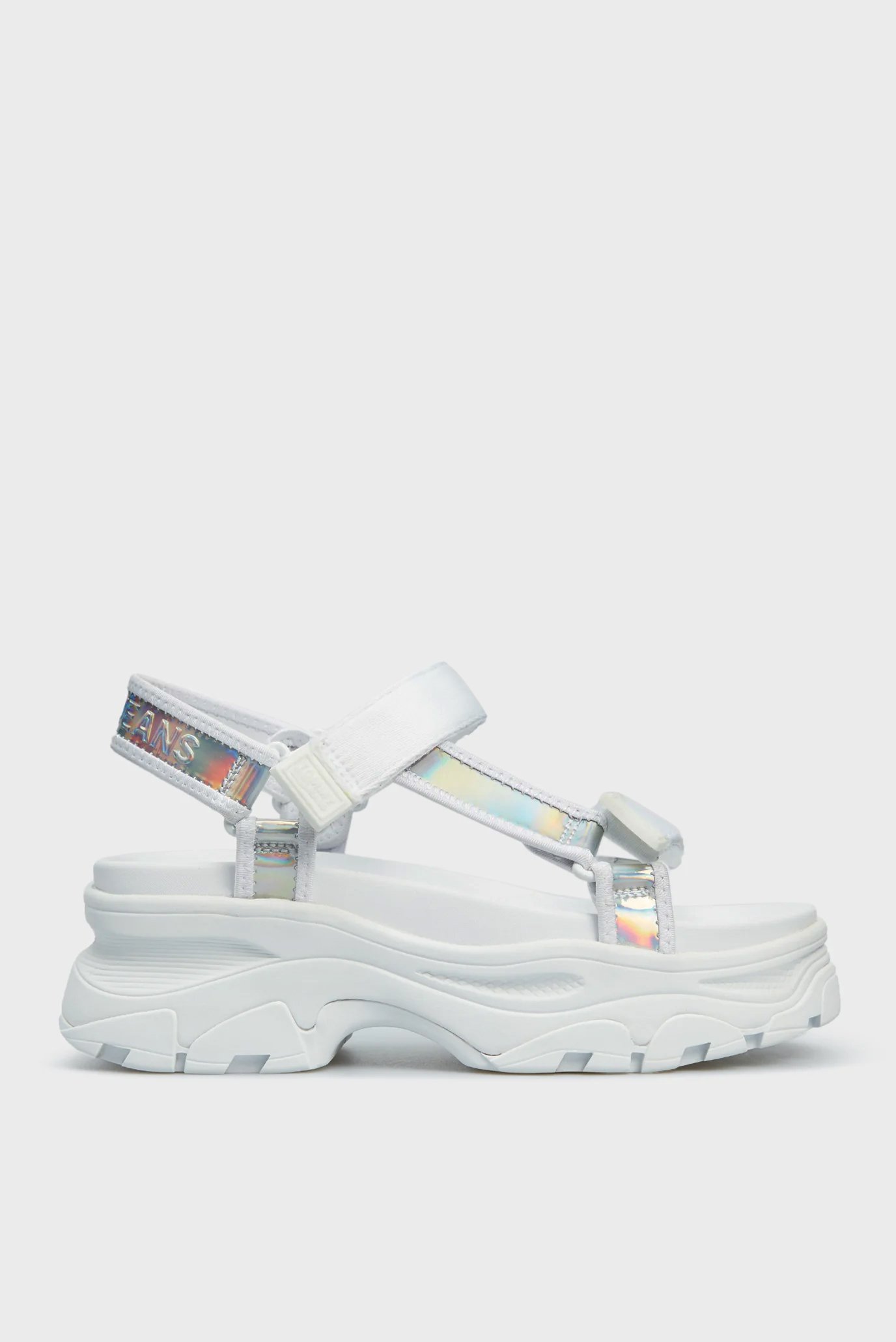 Женские белые сандалии IRIDESCENT HYBRID Белый 37 Tommy Jeans EN0EN01311 Женские белые сандалии IRIDESCENT HYBRID Белый 37 Tommy Jeans EN0EN01311