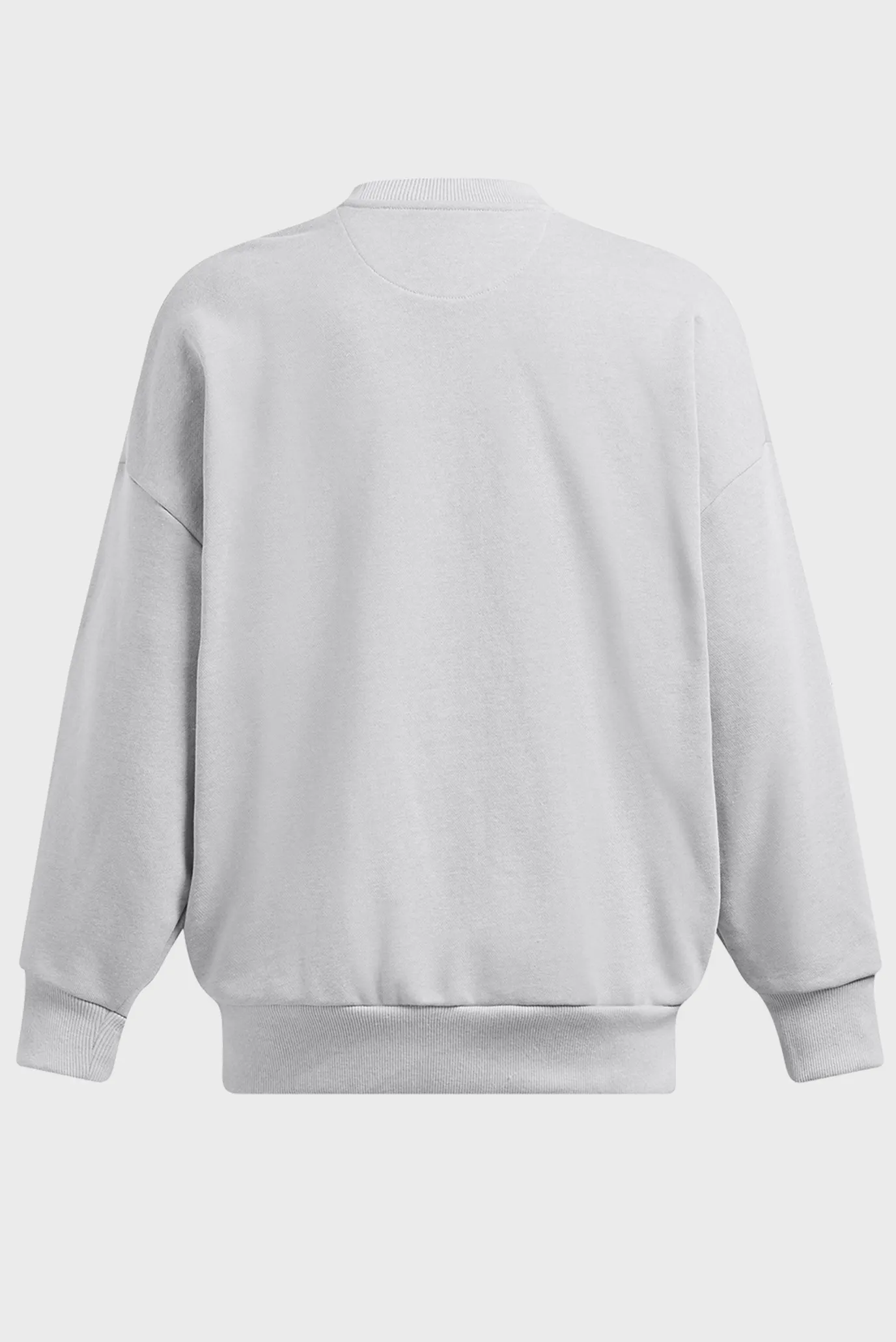 Женский серый свитшот UA Icon HWT Terry OS Crew 5