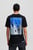 Мужская черная футболка klj regular sslv landscape tee