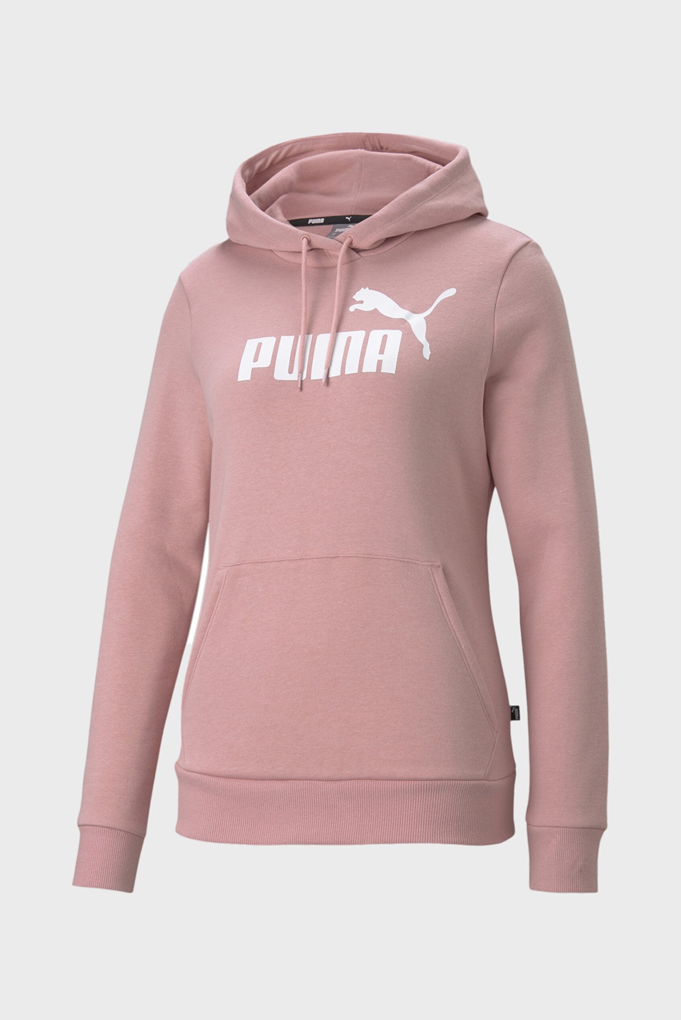 Женское розовое худи Essentials Logo Women's Hoodie 1