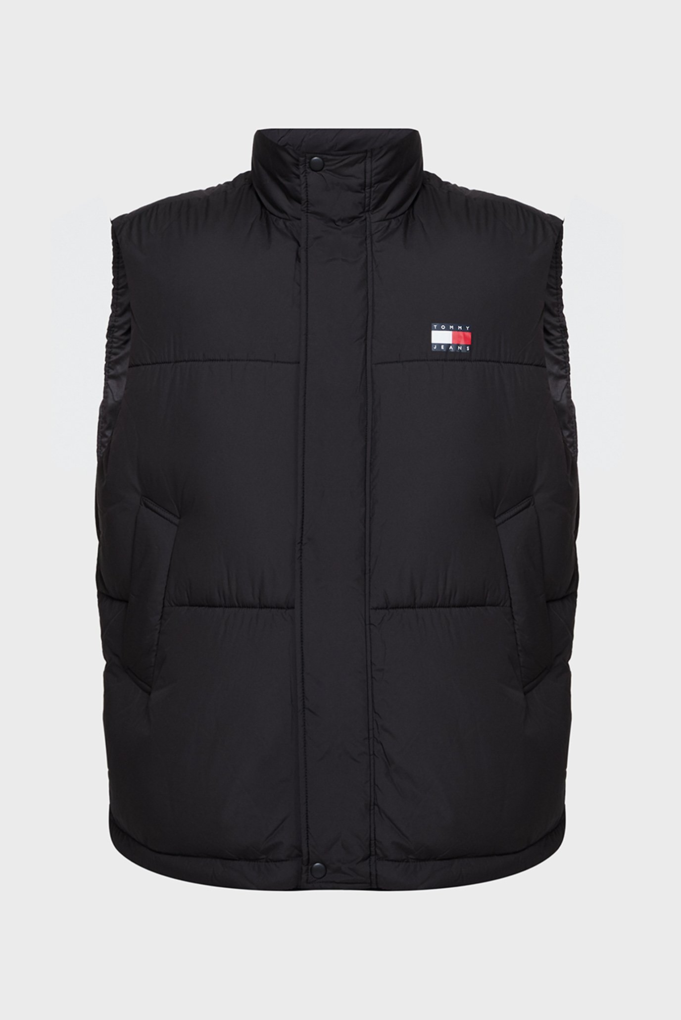 Чоловічий чорний жилет TJM OVERSIZED PUFFER VEST 1