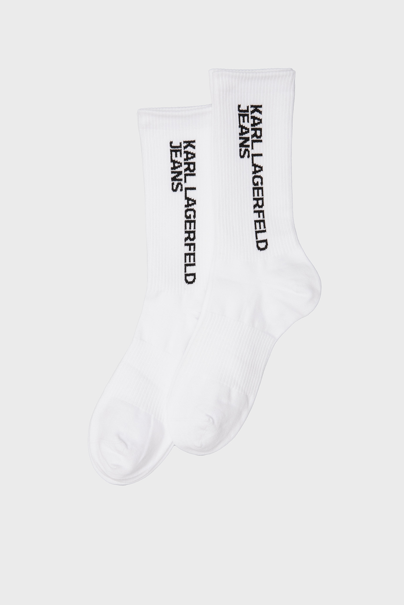 Мужские белые носки (2 пары) essential logo socks set 1