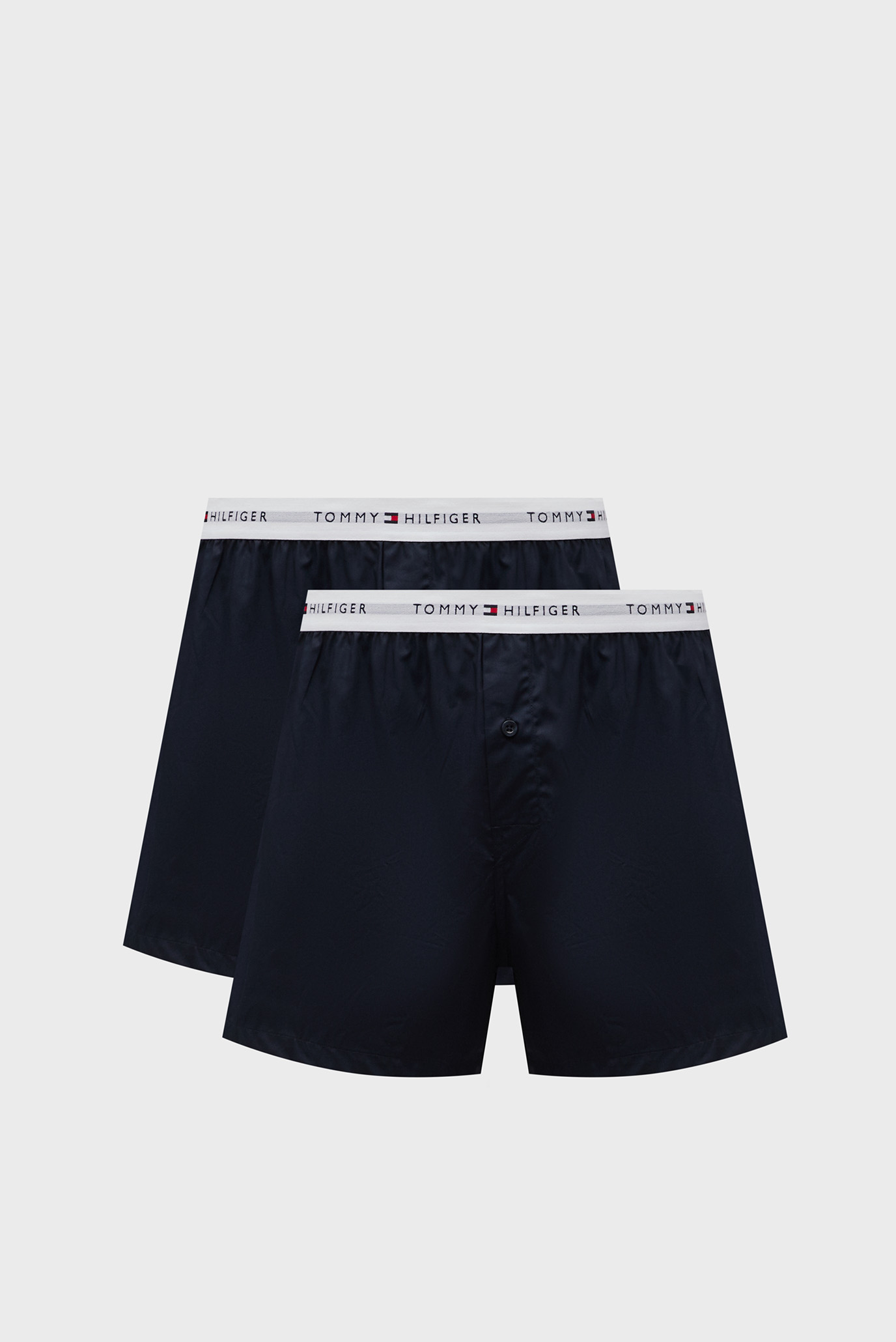 Мужский темно-синие трусы (2 шт) 2P WOVEN BOXER 1