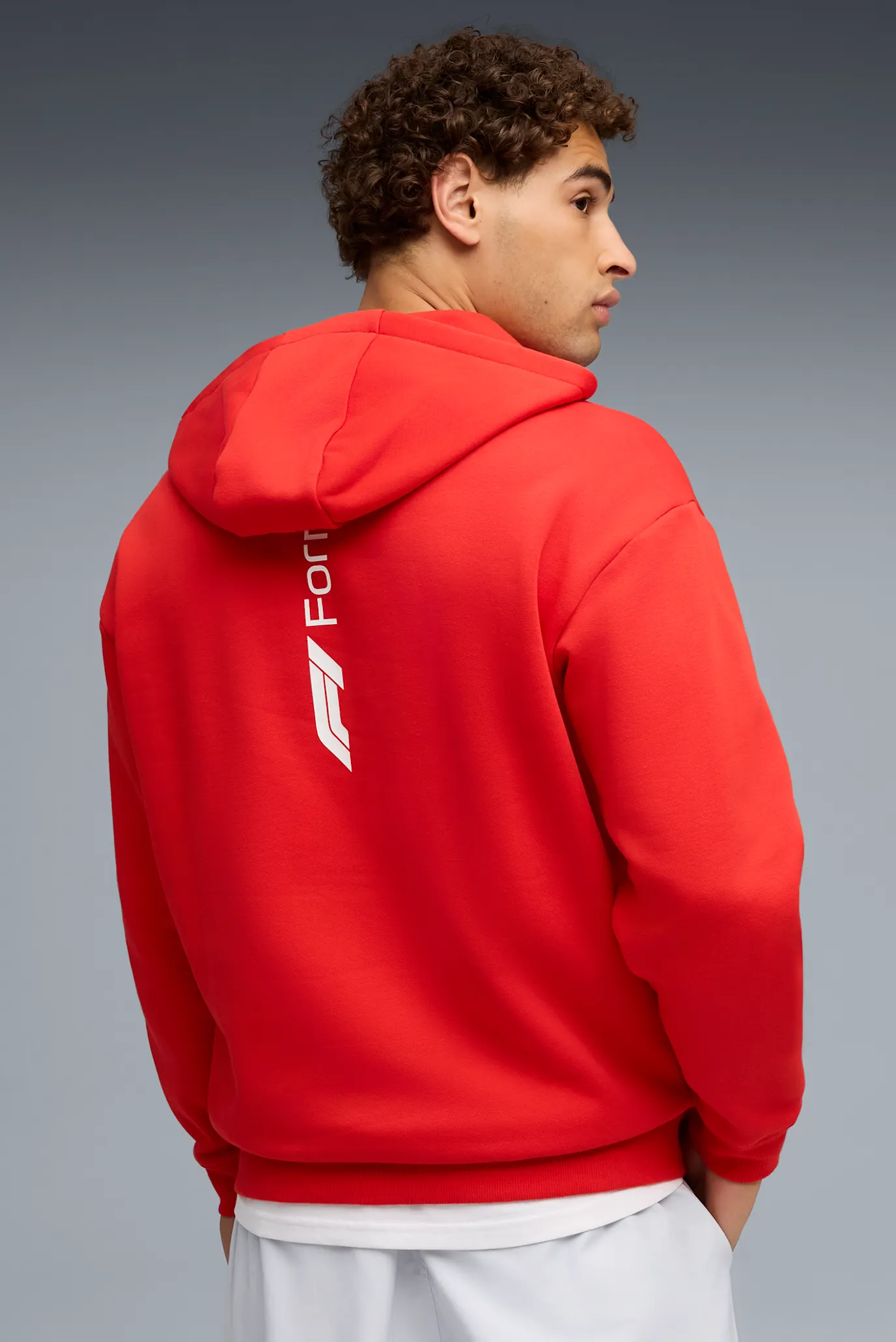 Чоловіче червоне худі F1® Essential+ Full-Zip Hoodie Men PUMA