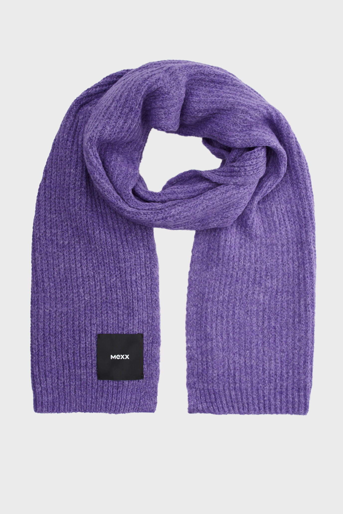 Женский фиолетовый шарф 1