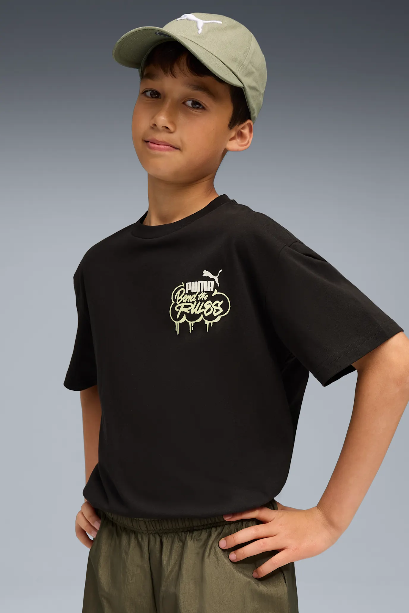 Детская черная футболка MID90s Graphic Tee II Youth 1