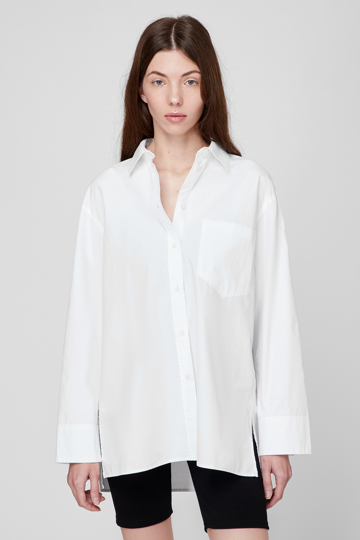 Женская белая рубашка 1
