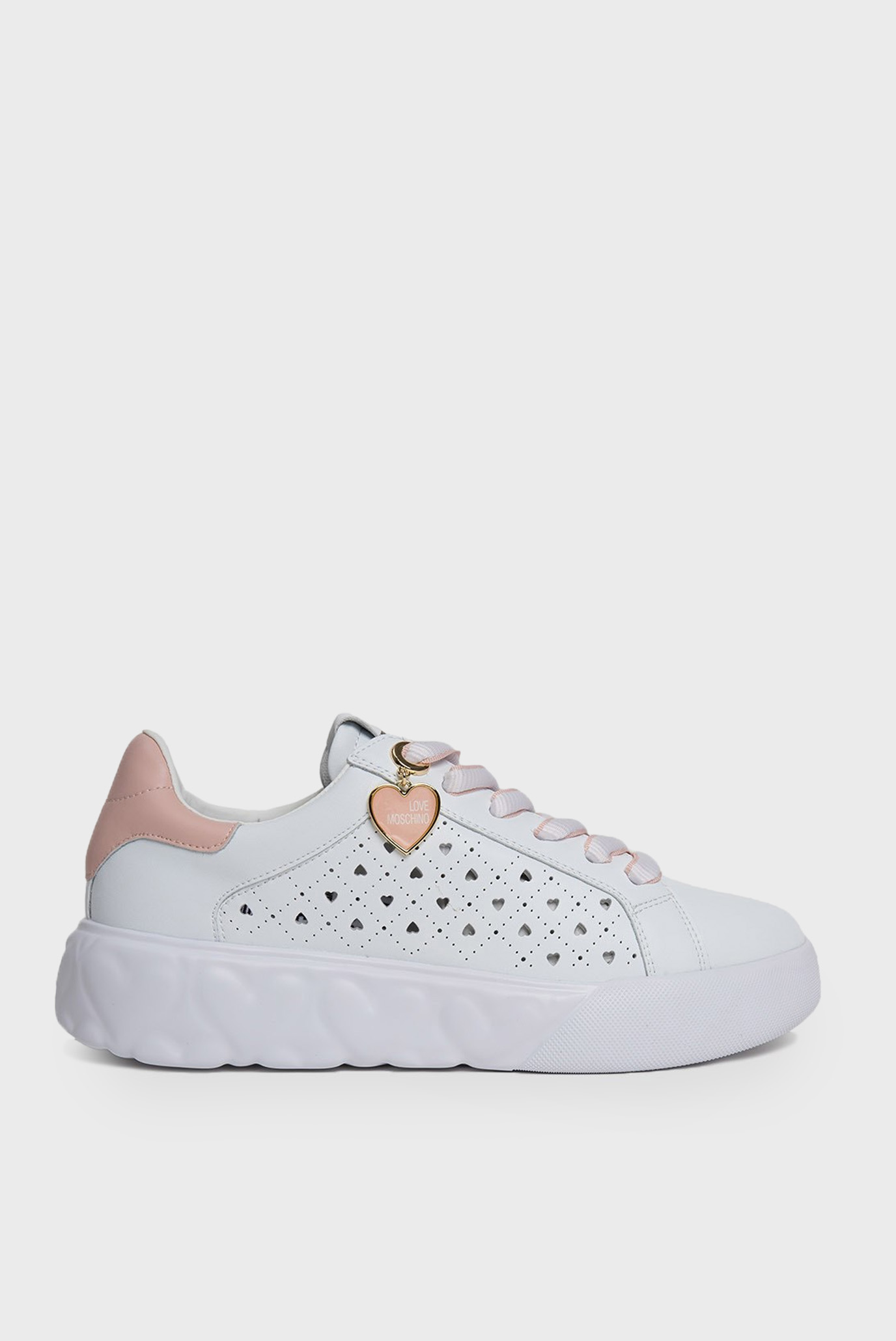 Женские белые кожаные сникерсы Белый 37 Love Moschino JA15584G0IIA110B Женские белые кожаные сникерсы Белый 37 Love Moschino JA15584G0IIA110B