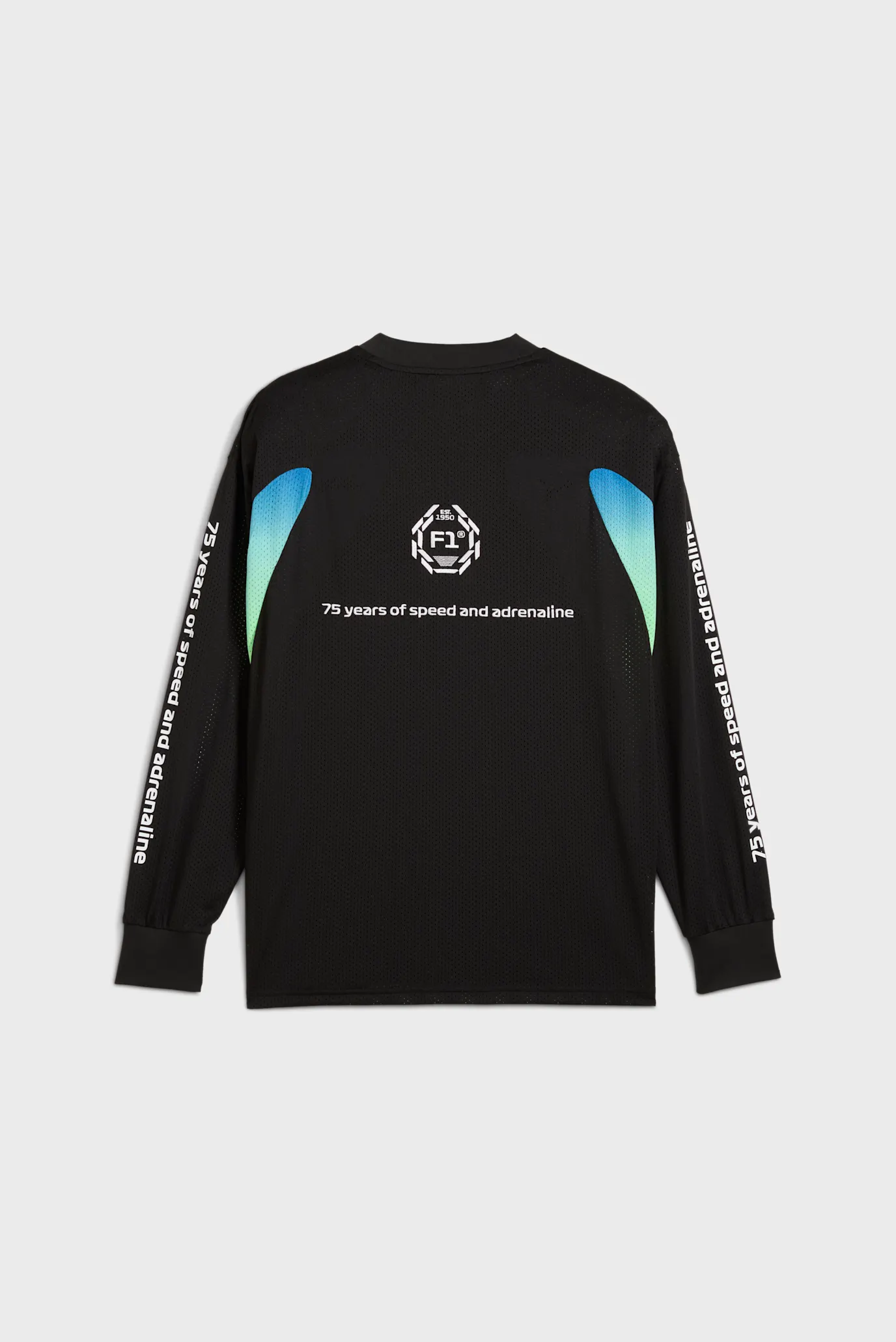 Мужской черный лонгслив F1® Oversized Long Sleeve Tee Men PUMA