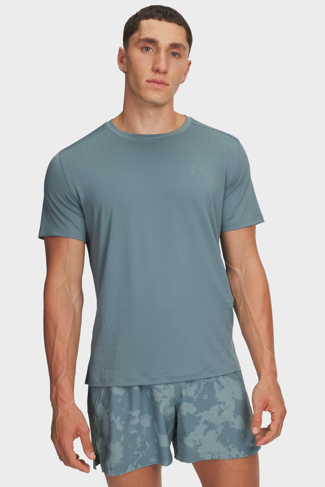 Мужская мятная футболка UA LAUNCH ELITE SHORTSLEEVE Ментоловый XXL Under Armour 1389802-323 Мужская мятная футболка UA LAUNCH ELITE SHORTSLEEVE Ментоловый XXL Under Armour 1389802-323