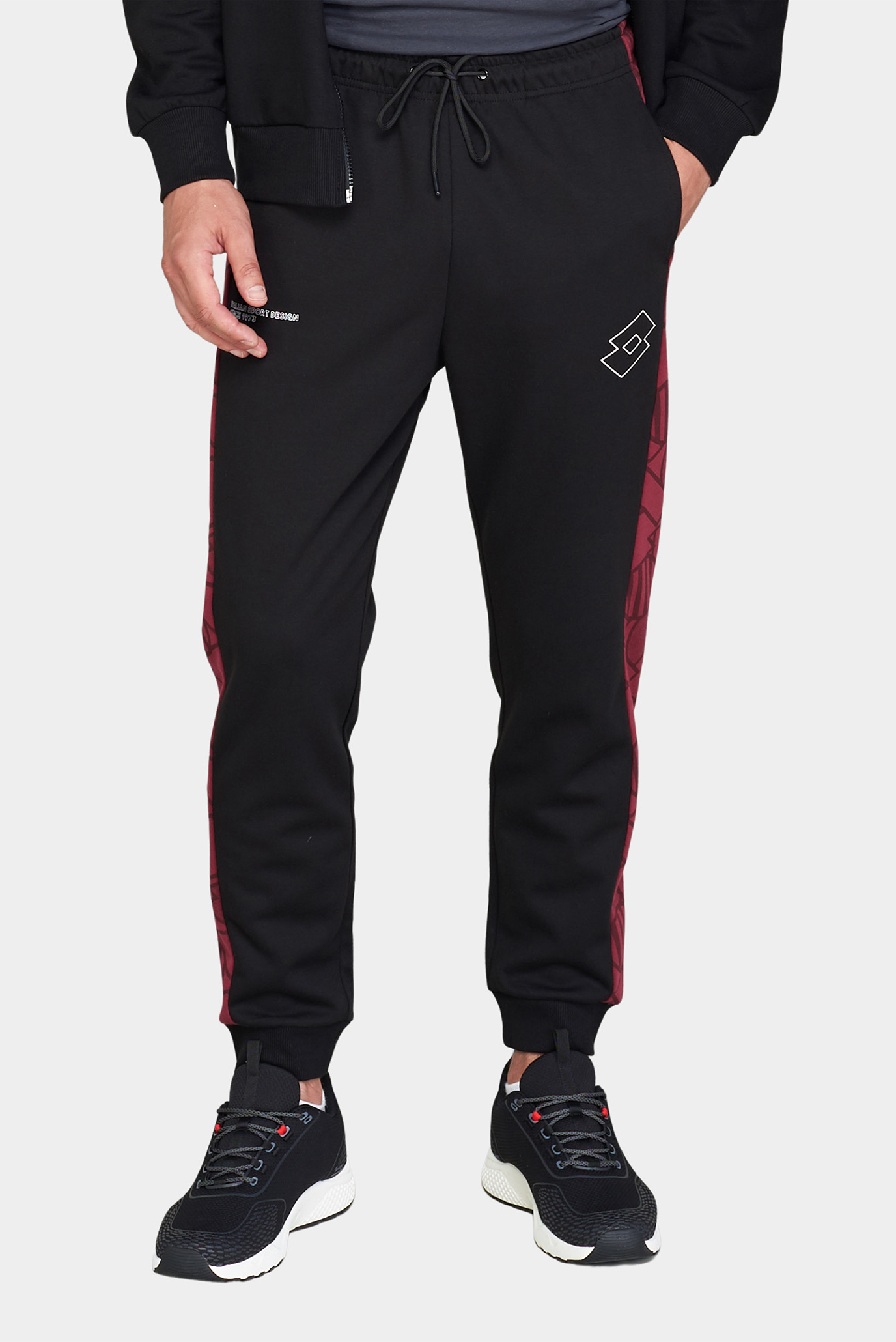 Чоловічі чорні спортивні штани ATHLETICA PRIME PANT 1