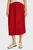 Жіноча червона плісирована спідниця FLUID