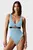 Женский голубой купальник ONE PIECE FASHION FIT