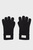 Мужские черные шерстяные перчатки WOOL KNIT GLOVES