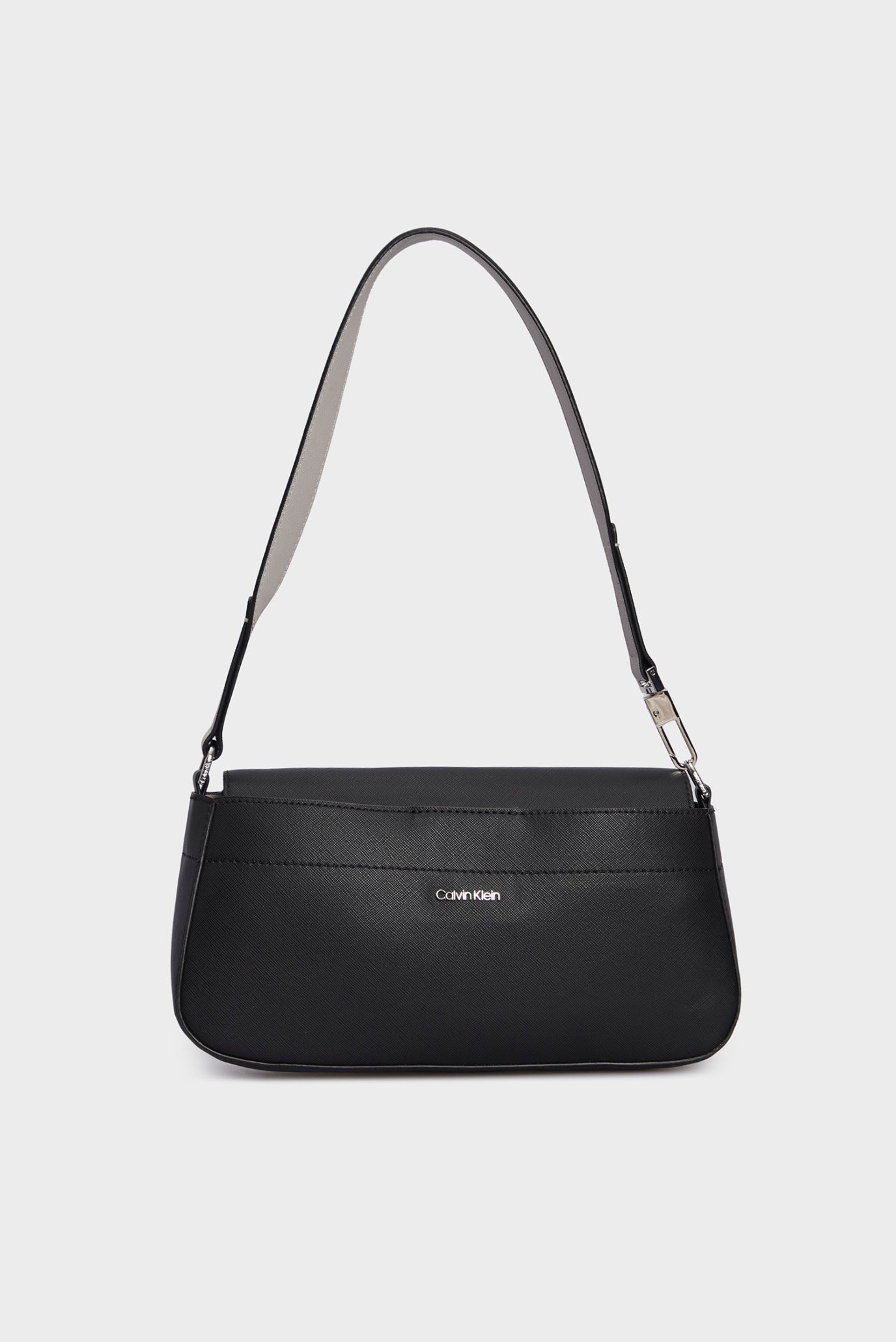 Жіноча чорна сумка BUSINESS SHOULDER BAG_SAFFIANO 1