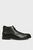 Чоловічі чорні шкіряні черевики Fitzgerald