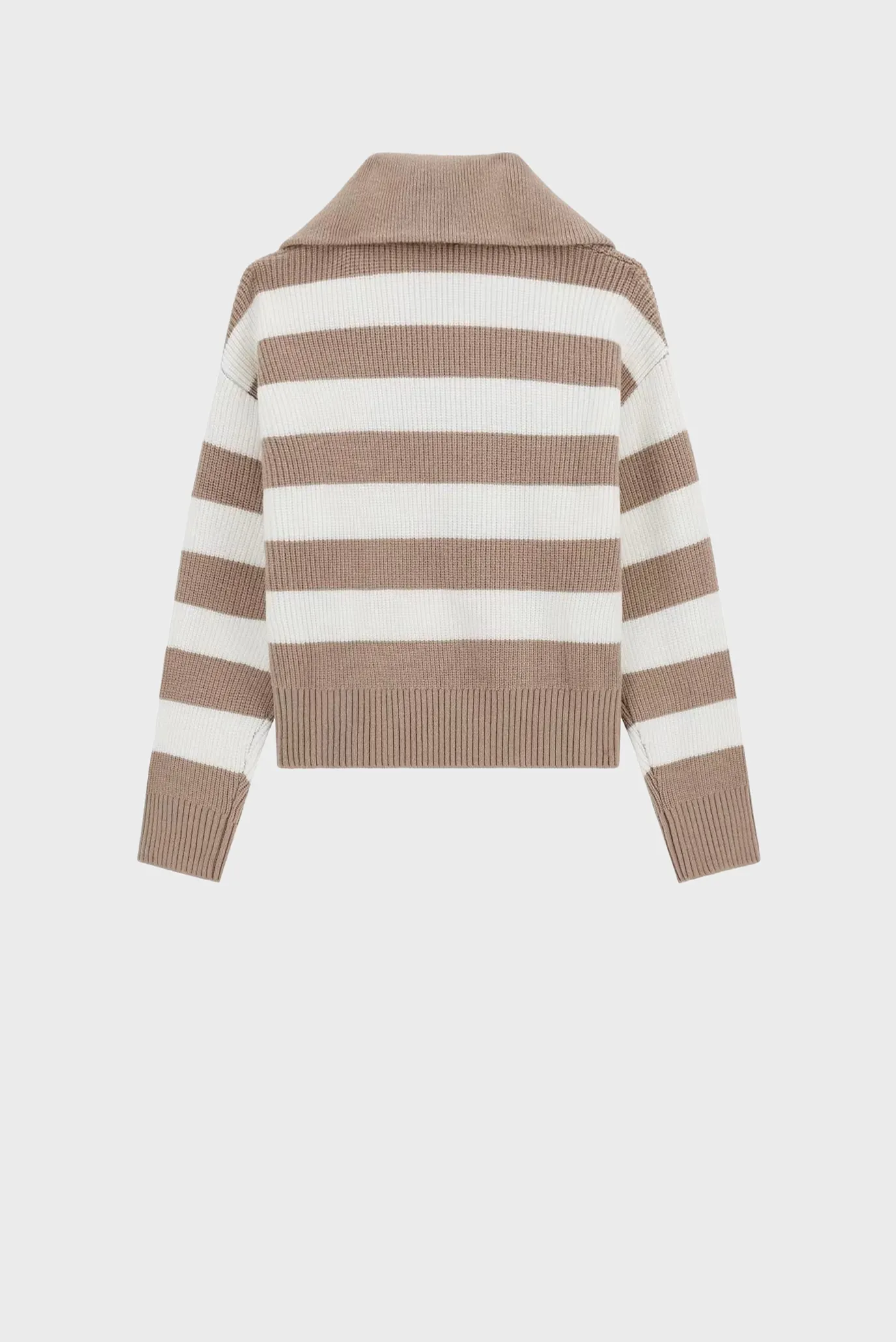 Дитяче бежеве поло у смужку 2