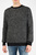 Чоловічий темно-сірий вовняний светр